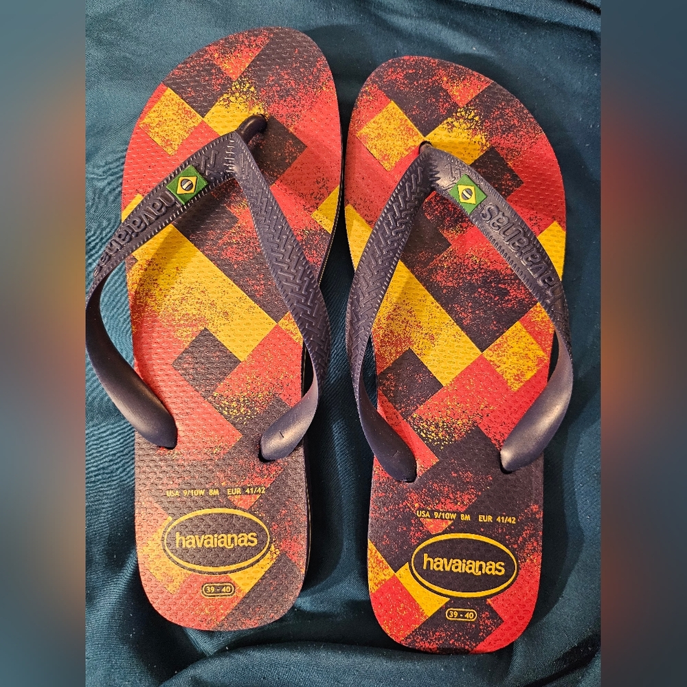 Havaianas Multicolor Checkered Flip‎ Flops